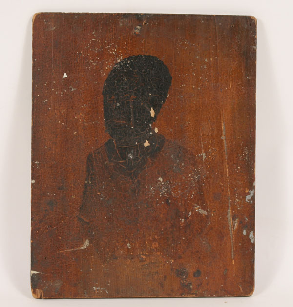 Early Black Americana painting on