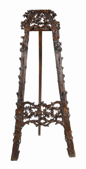 EARLY BLACK FOREST CARVED EASE