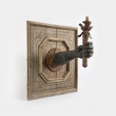 EARLY BLACKAMOOR WALL SCONCE W