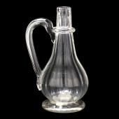EARLY BLOWN GLASS CARAFE<br>Ea