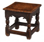 EARLY BRITISH OAK JOINT STOOL1