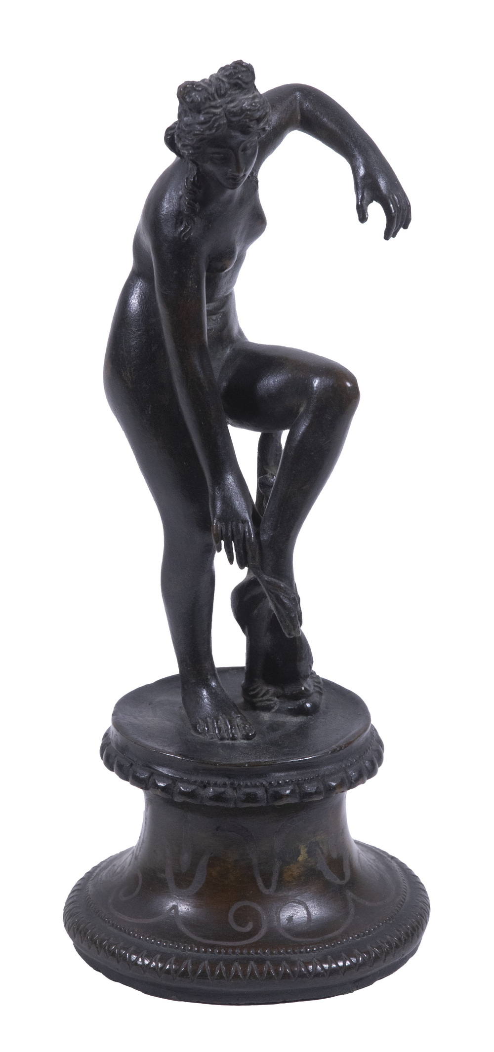 EARLY BRONZE CLASSICAL FEMALE