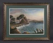 EARLY CALIFORNIA PASTEL PAINTI