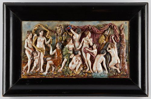 EARLY CAPODIMONTE PORCELAIN