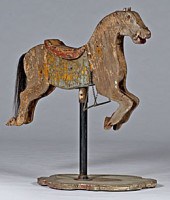 Early Carousel Horse with Stan