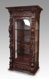 EARLY CARVED FIGURAL GERMAN CA
