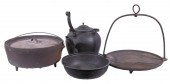 EARLY CAST IRON COOKING VESSEL