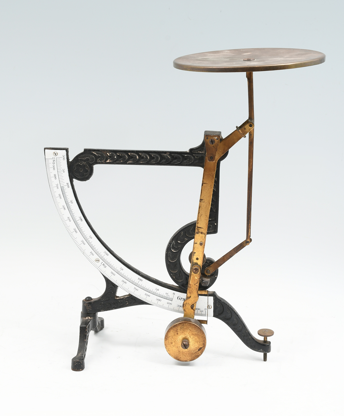 EARLY CAST IRON COUNTER-BALANCE