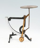 EARLY CAST IRON COUNTER-BALANC