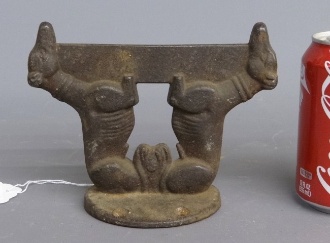 Early cast iron greyhound