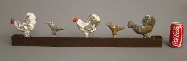 Early cast iron shooting gallery