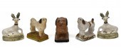 EARLY CHALK WARE DEER AND POOD