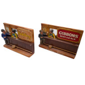 EARLY CHALKWARE BEER DISPLAY S