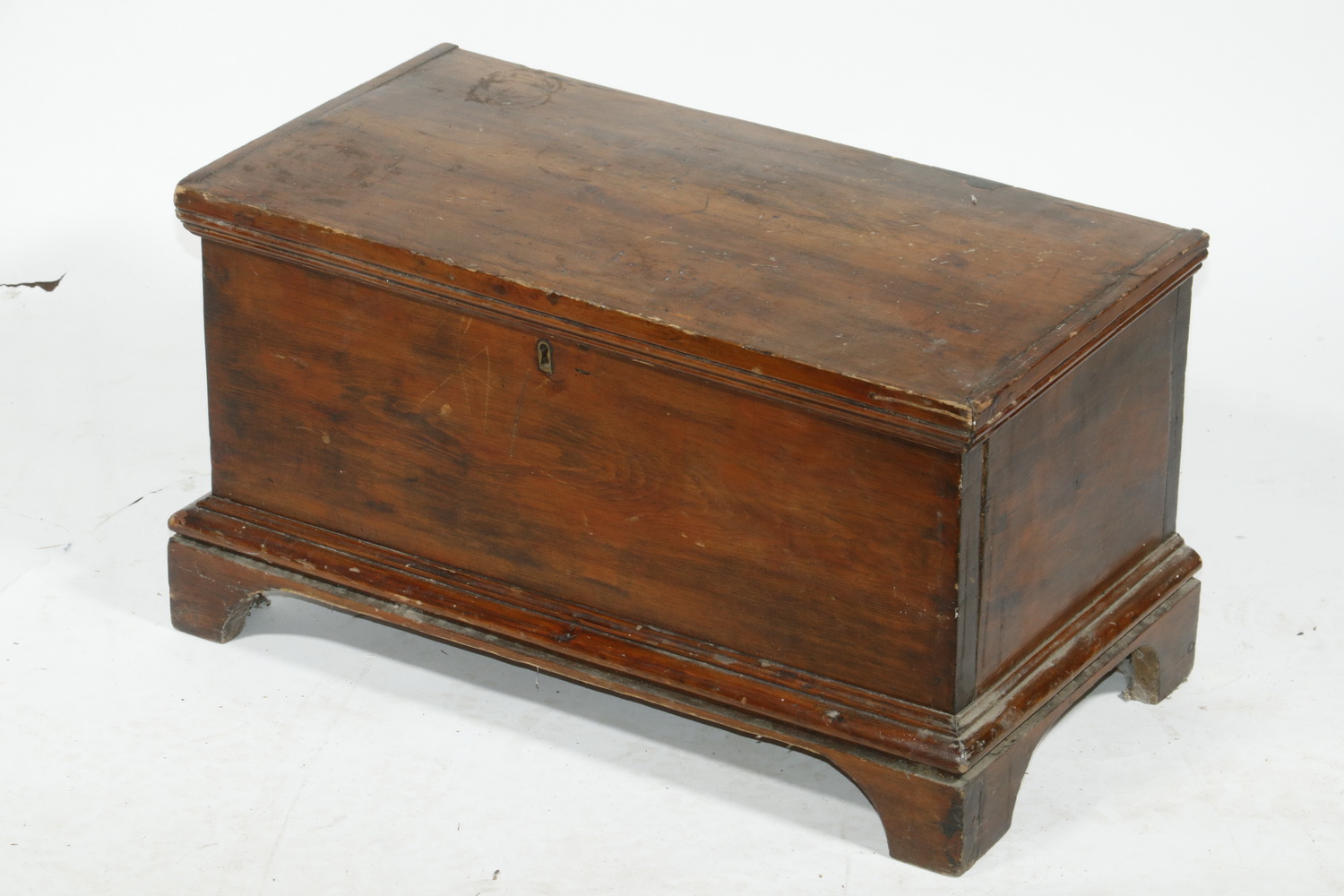 EARLY CHILD-SIZED REFINISHED PINE