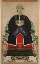 EARLY CHINESE ANCESTRAL PORTRA
