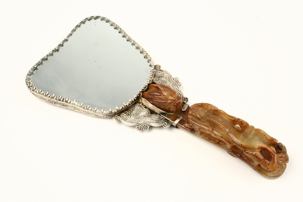 EARLY CHINESE HAND MIRROR - Qing