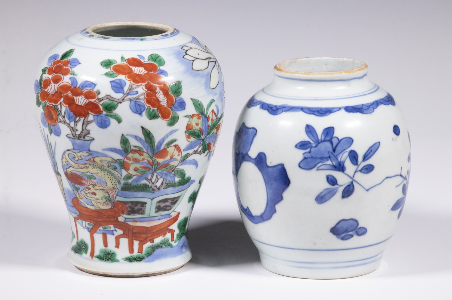 EARLY CHINESE PORCELAIN JARS Lot of
