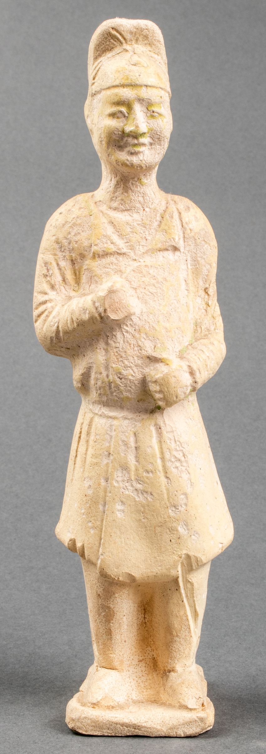 EARLY CHINESE TANG STRAW GLAZED