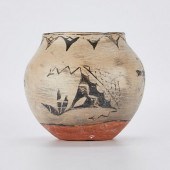 EARLY COCHITI PUEBLO POTTERY J