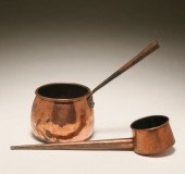 Early copper pan and older Fre