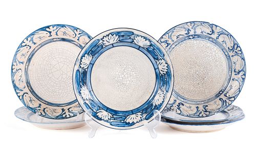 EARLY DEDHAM POTTERY PLATESEARLY