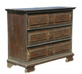 EARLY DUTCH MARQUETRY CHEST 17