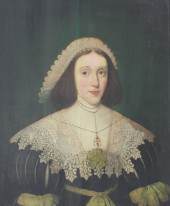 EARLY DUTCH SCHOOL PORTRAIT OF