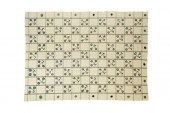 EARLY EMBROIDERED BLANKET.  Pr
