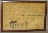EARLY EMBROIDERED SCHOOLGIRL S