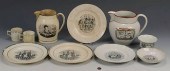 EARLY ENGLISH CERAMIC ITEMS, 9