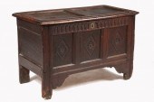 EARLY ENGLISH DOWRY CHEST - 17