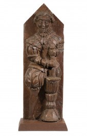 EARLY ENGLISH PHARMACIST SCULP