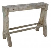 EARLY ENGLISH PRIMITIVE OAK TR