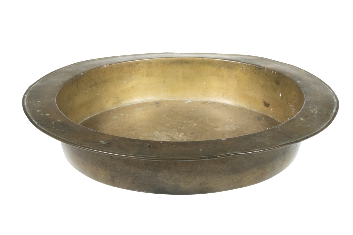 EARLY EUROPEAN BRONZE BASIN 17th c.