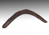 EARLY EXHIBITED ABORIGINAL BOO