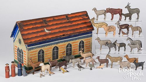 EARLY FLAT BOTTOM NOAH'S ARKEarly