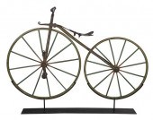 EARLY FOLK ART IRON AND PAINTE