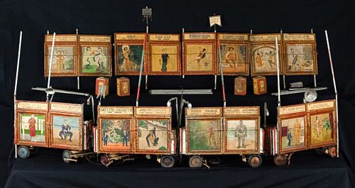 EARLY FOLK ART TOY CIRCUS