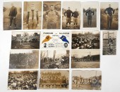 EARLY FOOTBALL 1908 RPPC PHOTO