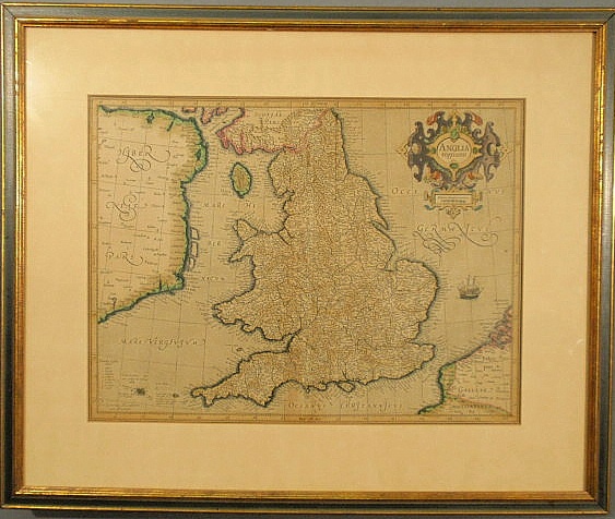 Early framed and matted