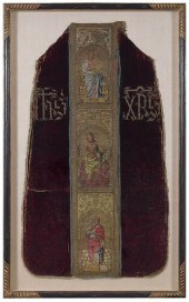 EARLY FRAMED ECCLESIASTICAL VE