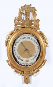 EARLY FRENCH BAROMETER, 18TH/