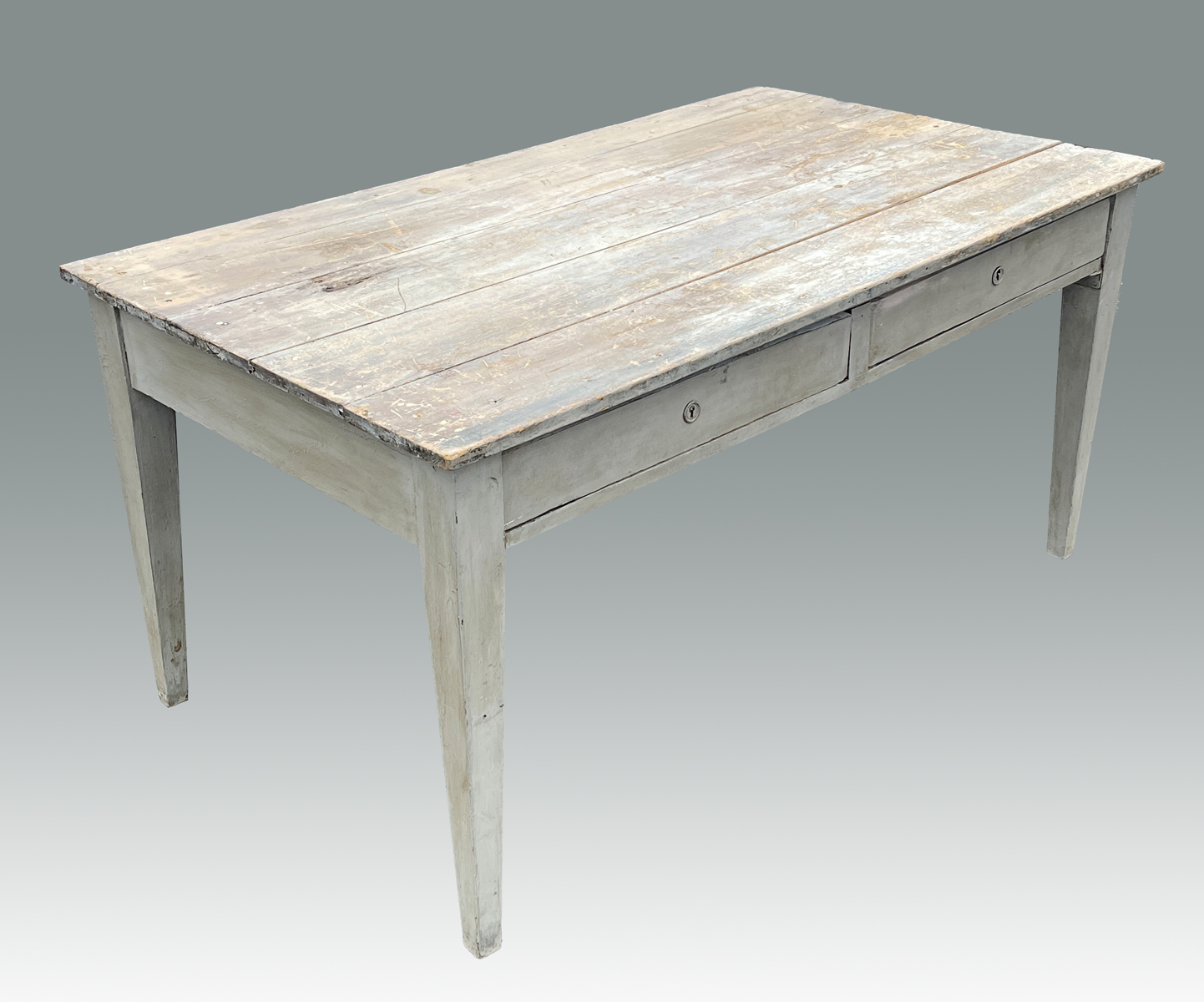EARLY FRENCH FARM TABLE: Early