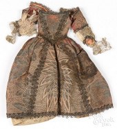 EARLY FRENCH HAND SEWN DOLL DR