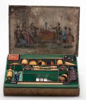 EARLY FRENCH MAGIC SET. CIRCA
