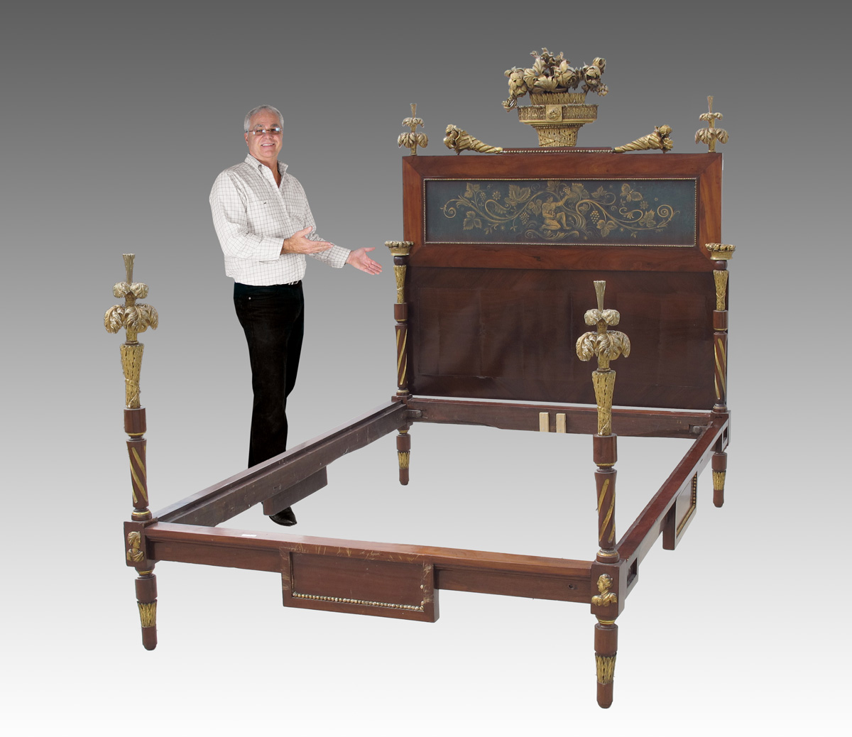EARLY FRENCH PERIOD CARVED GILT