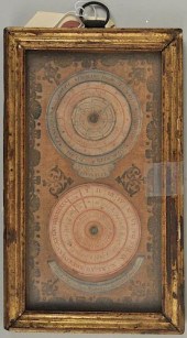 EARLY FRENCH PERPETUAL ALMANAC