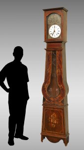 EARLY FRENCH TALL CASE FARM CL