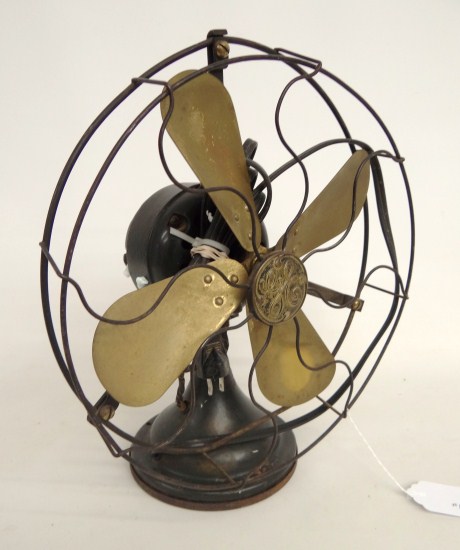 Early GE hotel fan Motor patented