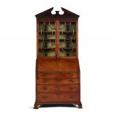 EARLY GEORGE III MAHOGANY BURE